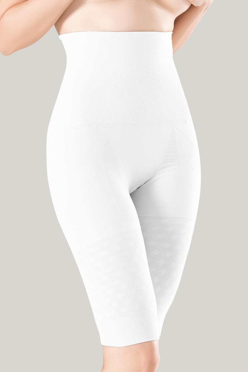 Çift Kat Tam Mideli Beyaz Korse