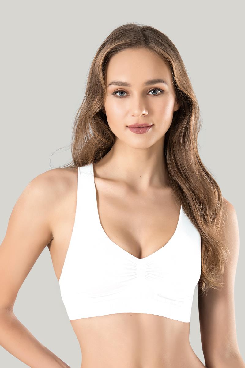 Sporcu Beyaz Büstiyer